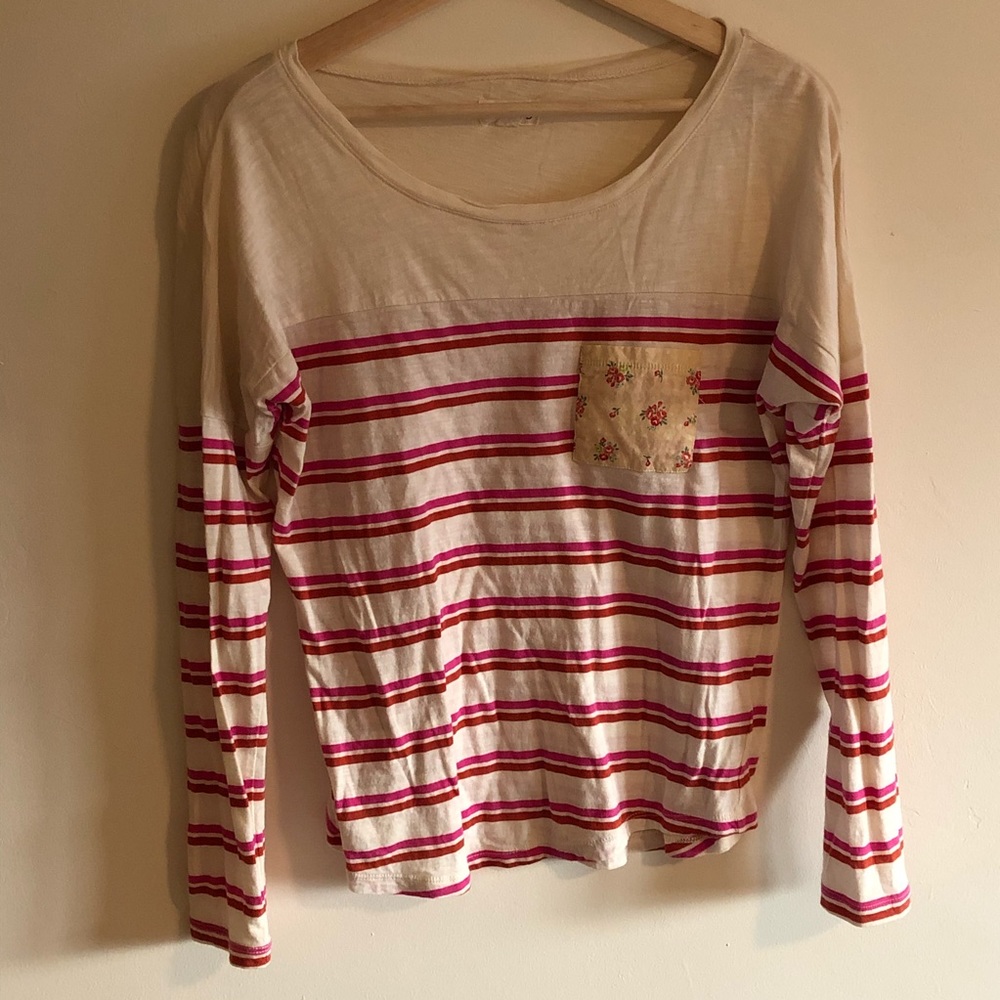 [maison Jules] flower pocket tee